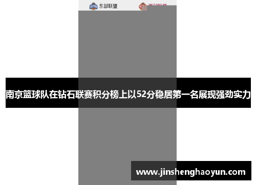 南京篮球队在钻石联赛积分榜上以52分稳居第一名展现强劲实力