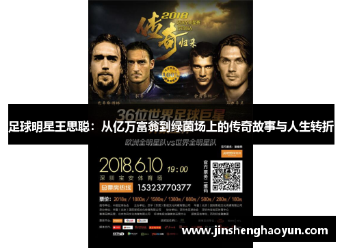 足球明星王思聪：从亿万富翁到绿茵场上的传奇故事与人生转折