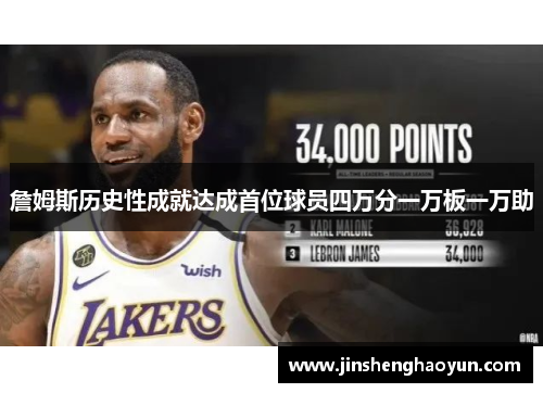 詹姆斯历史性成就达成首位球员四万分一万板一万助
